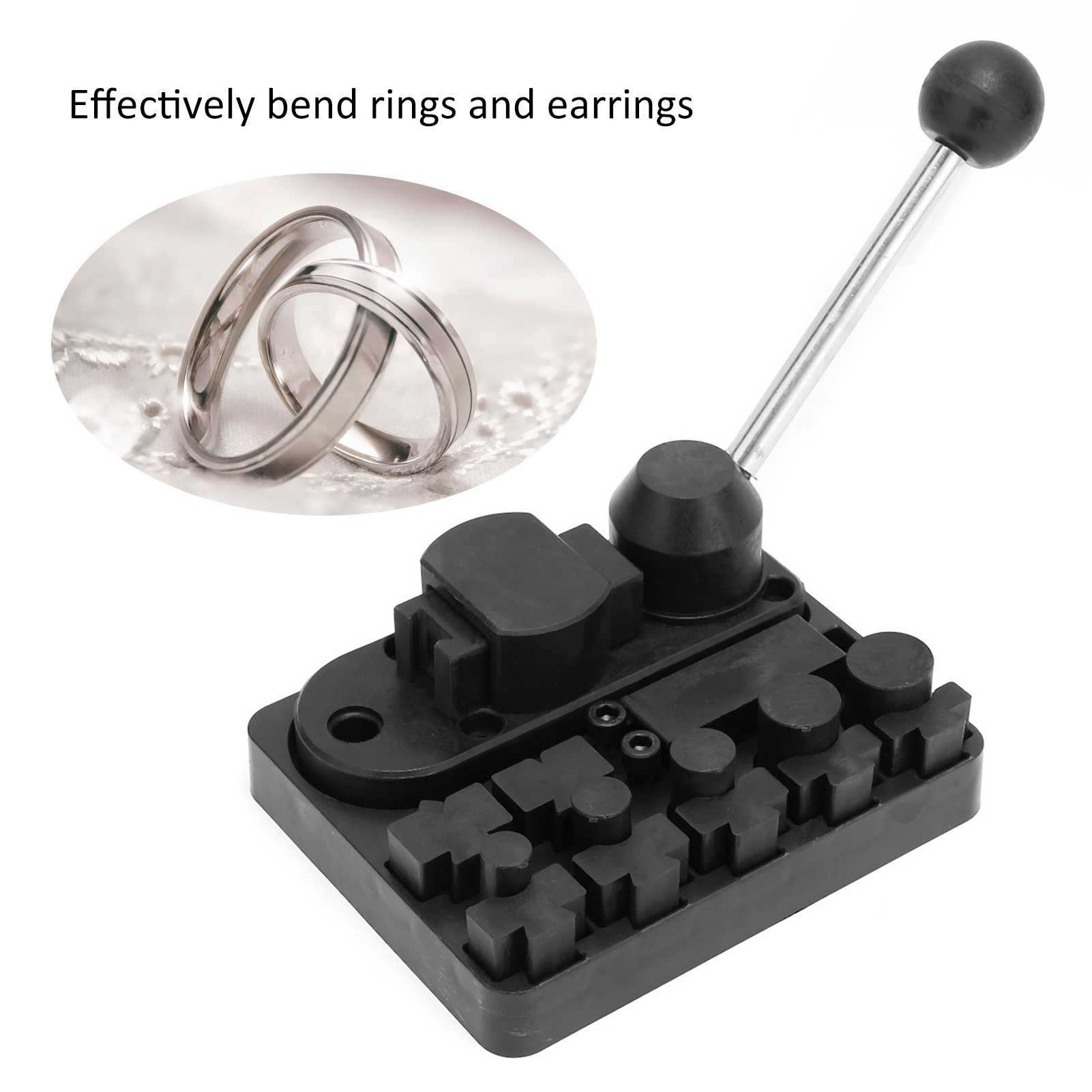 Rings - เครื่องดัดแหวนเครื่องประดับ ชุดเครื่องมือดัดแหวนและต่างหูอเนกประสงค์ อุปกรณ์ทำเครื่องประดับ