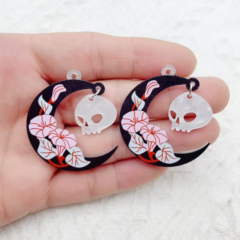 10 ชิ้น จี้อะคริลิคฮาโลวีน รูป - Earrings บทวิจารณ์และราคา