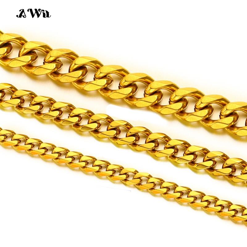 Cuban Link Chain สร้อยคอสแตนเล - Cuban Link Chain 12Mm บทวิจารณ์และราคา
