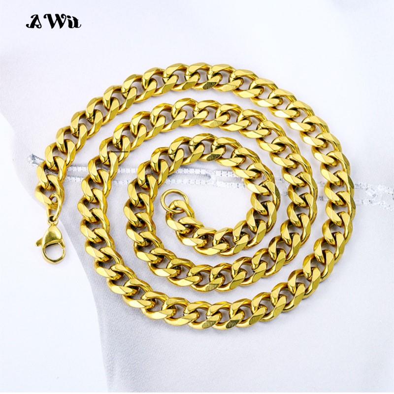 Cuban Link Chain สร้อยคอสแตนเล - Cuban Link Chain 12Mm บทวิจารณ์และราคา
