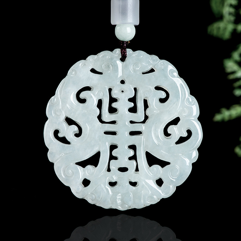 หยกพม่า จี้มังกร สร้อยคอ ของขว - Necklaces บทวิจารณ์และราคา