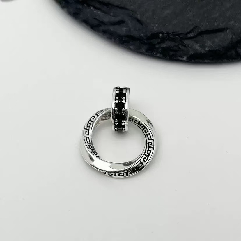 จี้สร้อยคอเงินแท้ 925 สไตล์ฮิป - 925 Sterling Silver Chain Necklace Men บทวิจารณ์และราคา