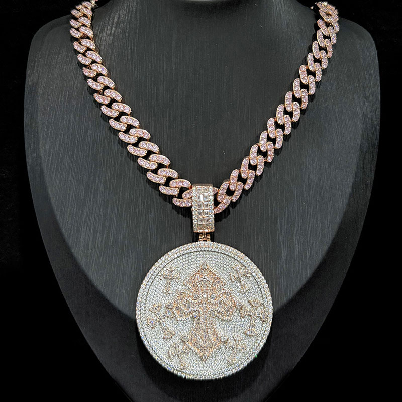 สร้อยคอแบบ Cuban Link ลายกากบา - Cuban Link Chain 12Mm บทวิจารณ์และราคา