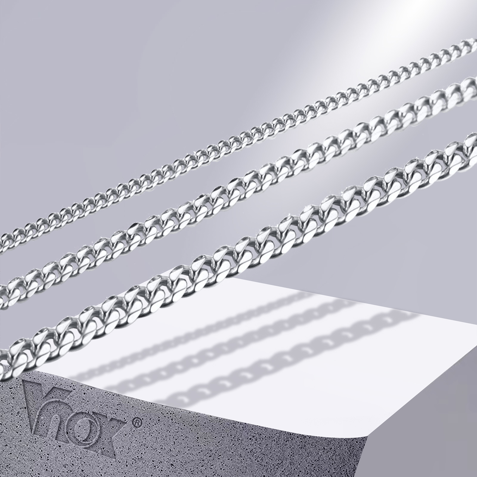 Vnox Men 3-11มม.สแตนเลส Cuban  - Cuban Link Chain 12Mm บทวิจารณ์และราคา