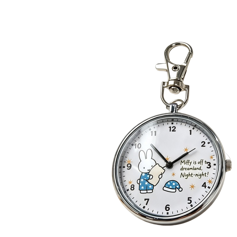 นาฬิกาพกพาแบบเงียบพร้อมพวงกุญแ - Watch Accessories บทวิจารณ์และราคา