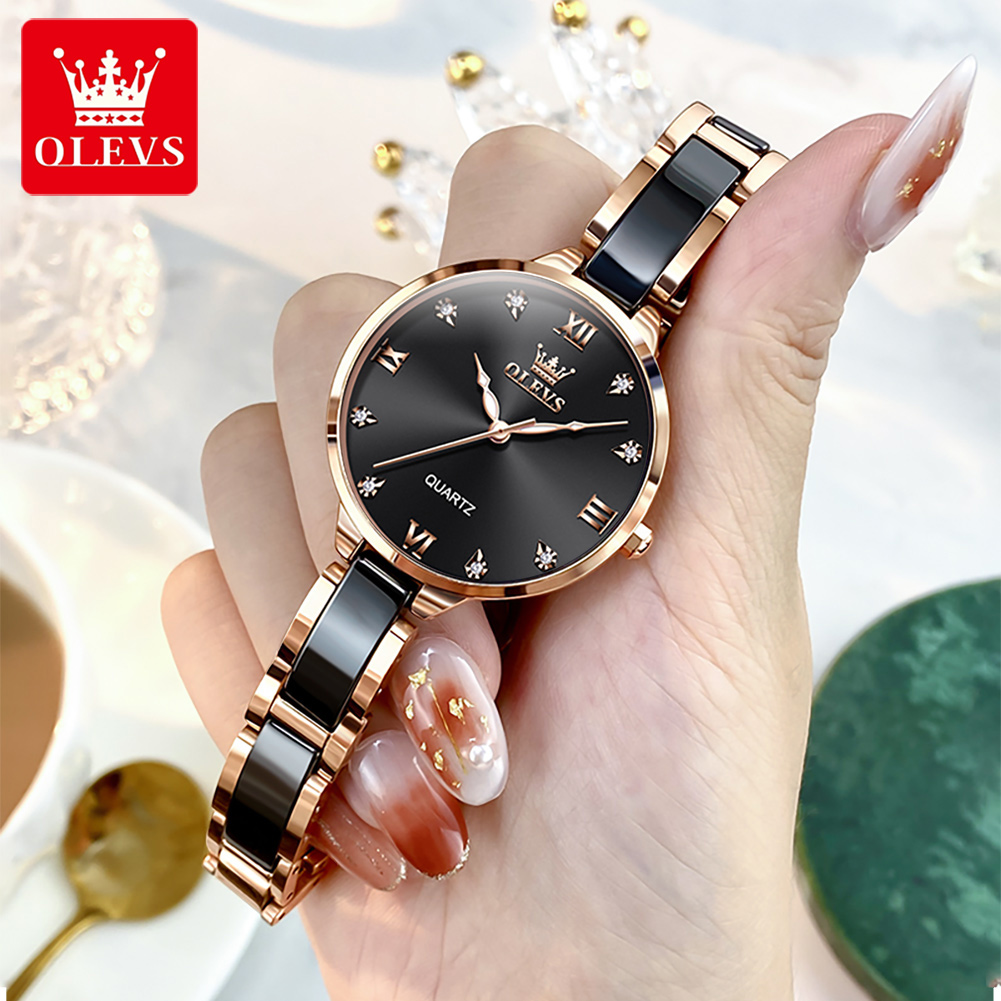 OLEVS 5872 นาฬิกาผู้หญิงนาฬิกา - Watch Accessories บทวิจารณ์และราคา