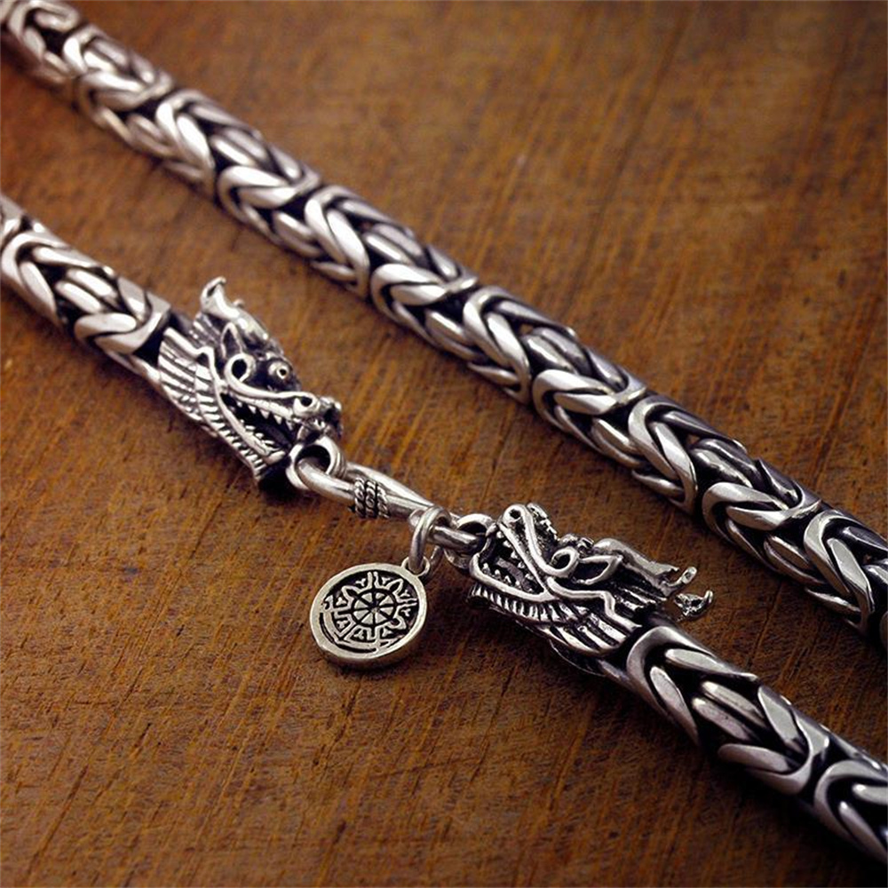 OUYADI สร้อยคอแฟชั่นผู้ชายเงิน - 925 Sterling Silver Chain Necklace Men บทวิจารณ์และราคา