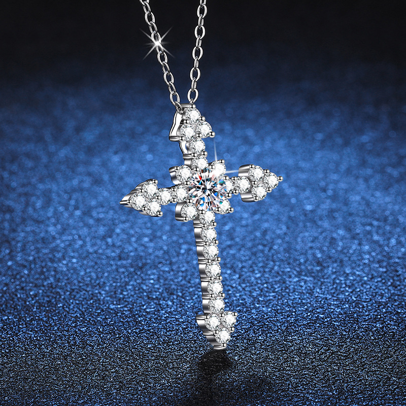 ลิโอราเจม แพลทินัม PT950 สร้อย - Cross Pendant Necklace Gold บทวิจารณ์และราคา