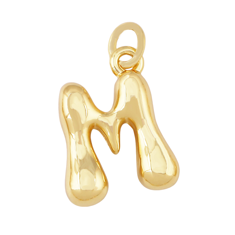 ชุด 3 ชิ้น จี้ตัวอักษร A-Z น่า - Initial Letter Necklace 18K Gold บทวิจารณ์และราคา
