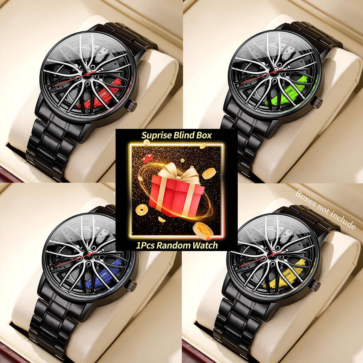 1PC ความประหลาดใจนาฬิกาลึกลับ  - Watch Accessories บทวิจารณ์และราคา