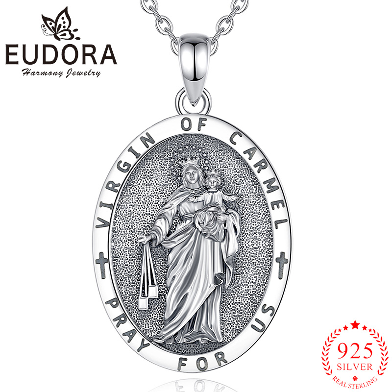 Eudora 925 เงินสเตอร์ลิง Virgi - 925 Sterling Silver Chain Necklace Men บทวิจารณ์และราคา