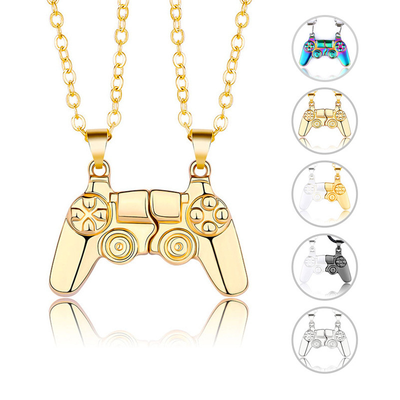 ชุดสร้อยคอและกำไลข้อมือรูปจอยเ - Magnetic Couple Matching Necklaces บทวิจารณ์และราคา