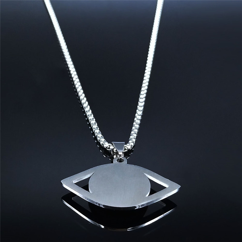 อิสลาม ฮัมซา สร้อยคอตาปีศาจสีฟ - Necklaces บทวิจารณ์และราคา