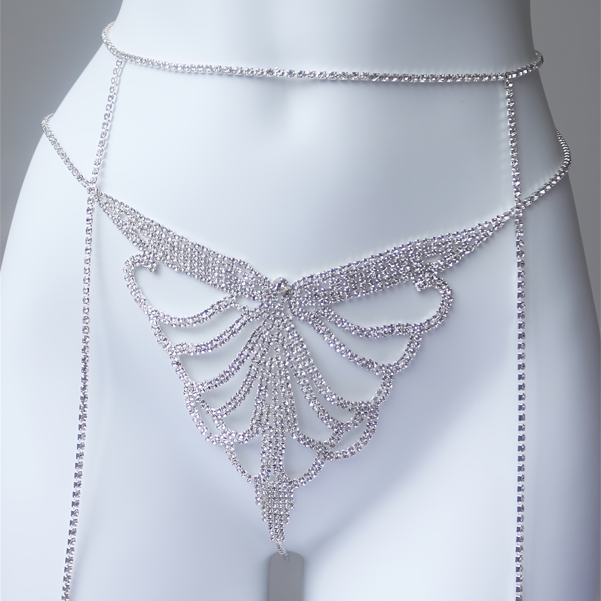 สร้อยคอประดับพลอยเทียมแบบหลายช - Body Jewelry บทวิจารณ์และราคา