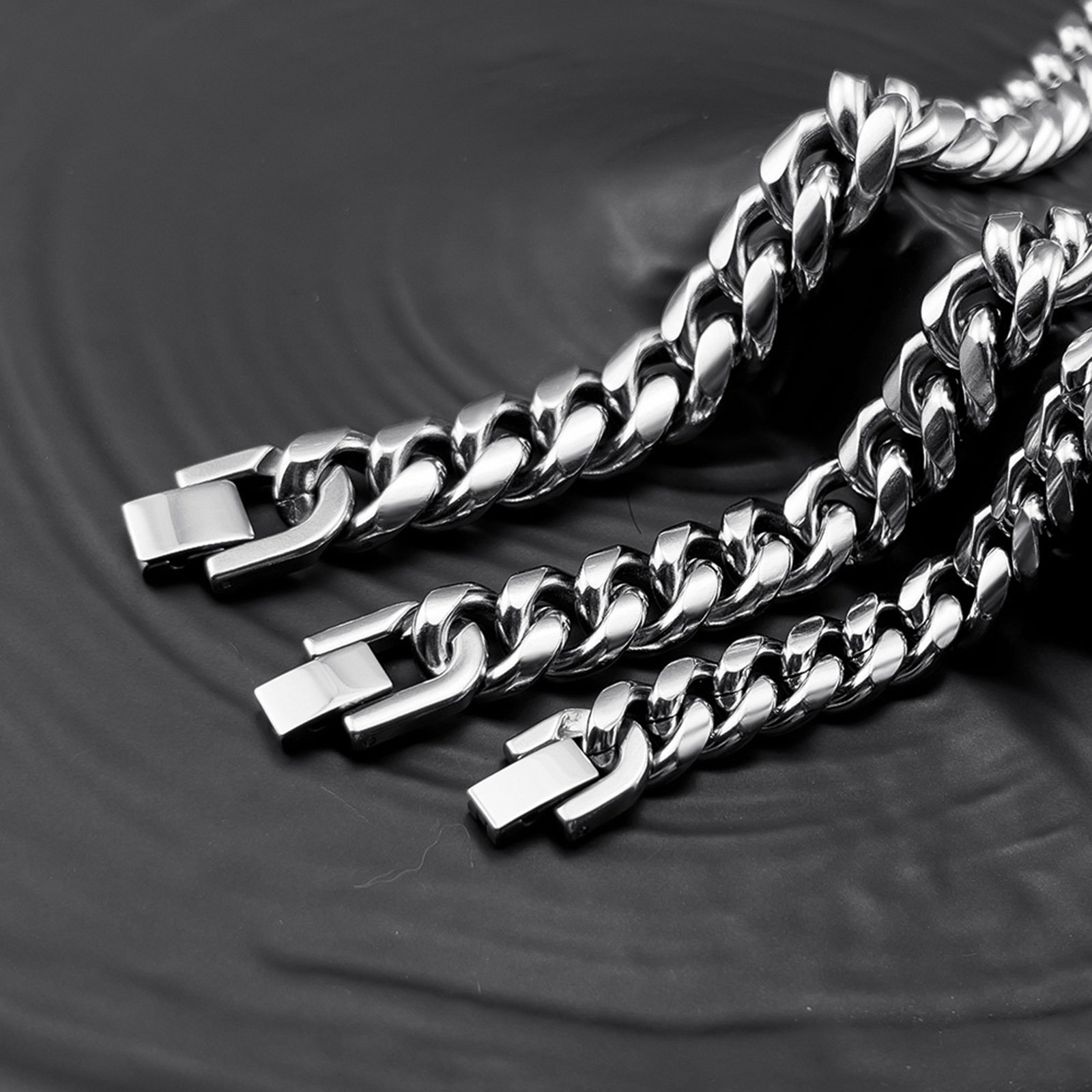 6-12MM Cuban CHAIN สร้อยข้อมือ - Cuban Link Chain 12Mm บทวิจารณ์และราคา