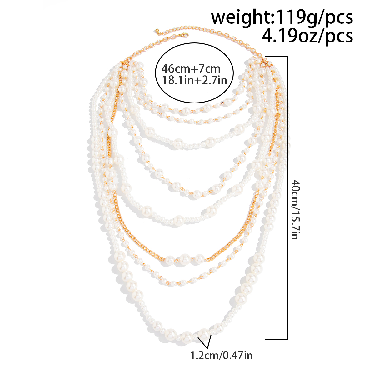 สร้อยคอไข่มุกเทียมสไตล์โบฮีเมี - Pearl Choker Necklace Vintage บทวิจารณ์และราคา