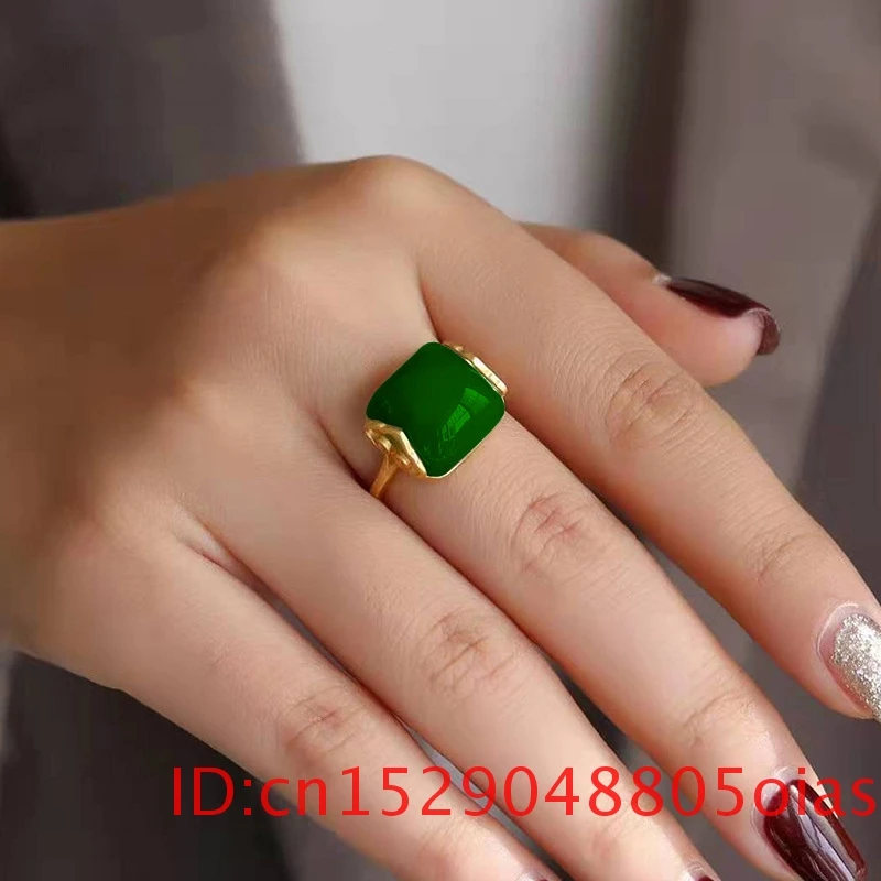 แหวนหยกเฮเทียนธรรมชาติ เครื่อง - Rings บทวิจารณ์และราคา